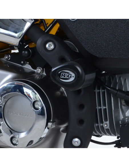 Tampons de protection R&G RACING Aero noir Honda Monkey 125 Tampons de protection R&G RACING Aero noir Honda Monkey 125