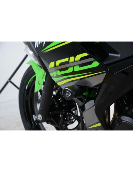 Tampon de protection R&G RACING Aero blanc Kawasaki Ninja 400/Z400 Tampon de protection R&G RACING Aero blanc Kawasaki Ninja 400/Z400