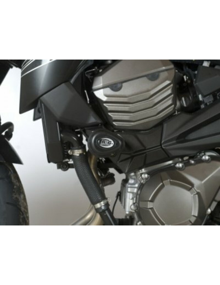 Tampons de protection R&G RACING Aero noir Kawasaki Z800 Tampons de protection R&G RACING Aero noir Kawasaki Z800