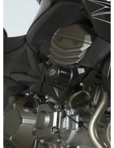 Tampons de protection R&G RACING Aero noir Kawasaki Z800 Tampons de protection R&G RACING Aero noir Kawasaki Z800
