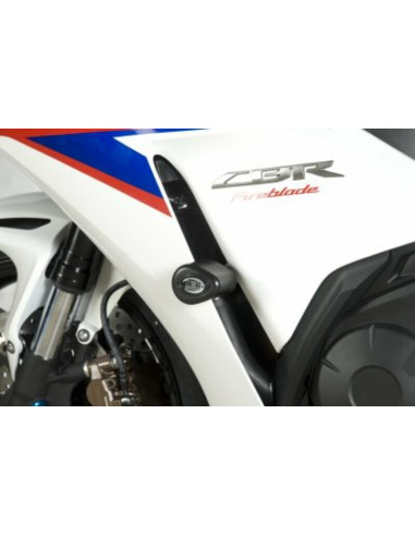 Tampons de protection R&G RACING Aero blanc (sans perçage) Honda CBR1000RR Tampons de protection R&G RACING Aero blanc (sans perçage) Honda CBR1000RR