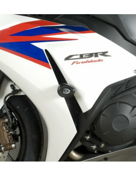 Tampons de protection R&G RACING Aero blanc (sans perçage) Honda CBR1000RR Tampons de protection R&G RACING Aero blanc (sans perçage) Honda CBR1000RR