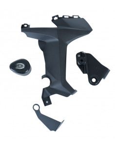 Tampons de protection R&G RACING Aero noir sans percage Honda CBR1000RR 2