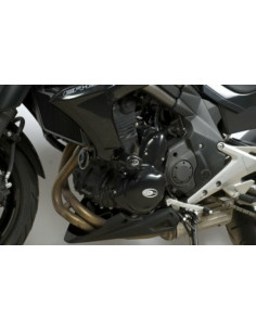 Tampons de protection R&G RACING Aero noir Kawasaki ER-6 N 2