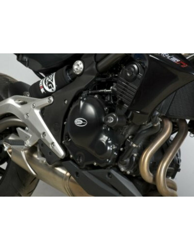 Tampons de protection R&G RACING Aero noir Kawasaki ER-6 N Tampons de protection R&G RACING Aero noir Kawasaki ER-6 N