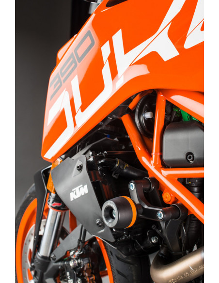 Tampon de protection LIGHTECH noir KTM 390 Duke Tampon de protection LIGHTECH noir KTM 390 Duke