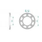 Kit chaine AFAM acier YAMAHA XVS 125 DRAG STAR 5JX pas 428 2000 à 2005