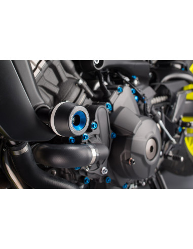 Tampons de protection LIGHTECH noir Yamaha MT-09