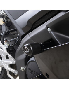 Tampons de protection R&G RACING Aero noir Yamaha YZF-R125 2
