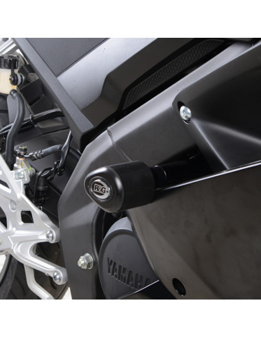 Tampons de protection R&G RACING Aero noir Yamaha YZF-R125
