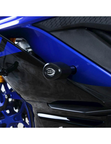 Tampons de protection R&G RACING Aero noir Yamaha YZF-R3