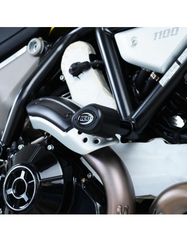 Tampons de protection R&G RACING Aero noir Ducati Scrambler