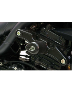 Tampons de protection R&G RACING Aero noir Triumph Speed Tripme 1050