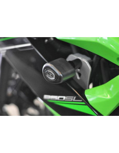 Tampons de protection R&G RACING Aero noir Kawasaki Ninja 250SL