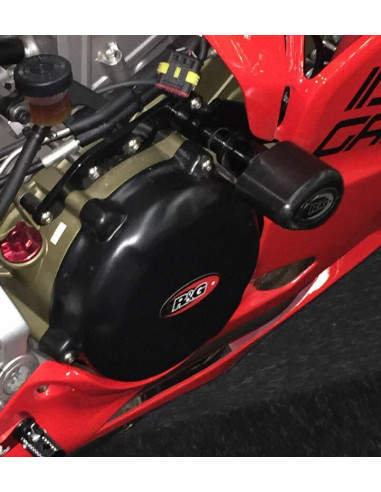 Tampons de protection R&G RACING Aero noir Ducati