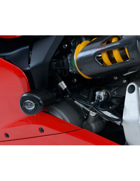 Tampons de protection R&G RACING Aero noir Suzuki GSX-S1000F