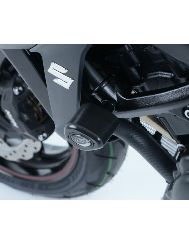 Tampons de protection R&G RACING Aero noir Suzuki GSX-S750