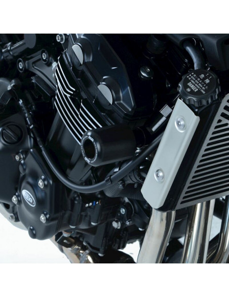 Tampons de protection R&G RACING Classic Style noir Kawasaki Z900RS