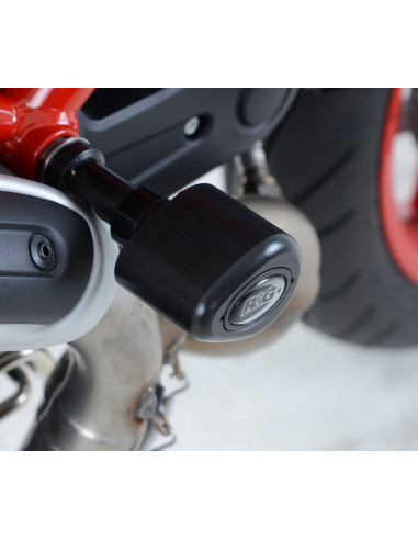 Tampons de protection R&G RACING Aero noir Ducati Monster 797