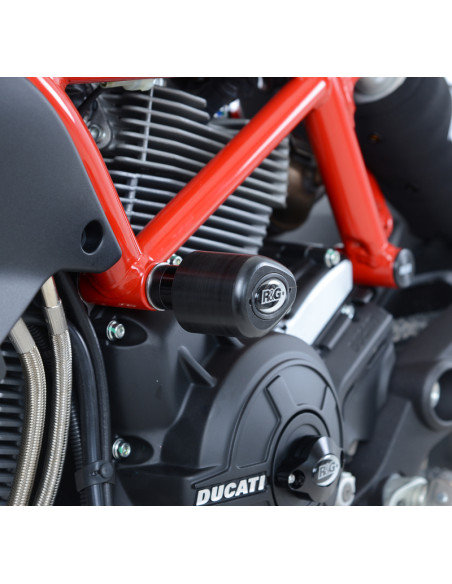 Tampons de protection R&G RACING Aero noir Ducati Monster 797