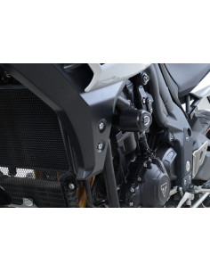 Tampons de protection R&G RACING Aero noir Triumph Tiger 1050 Sport 2
