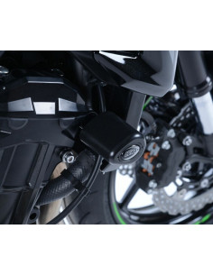 Tampons de protection R&G RACING Aero noir Kawasaki Z900 2