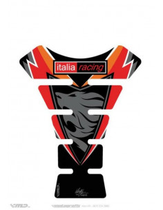 Protection de réservoir MOTOGRAFIX 1pc noir Aprilia