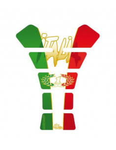 Protection de réservoir MOTOGRAFIX Street Style 1pc Italia tricolore