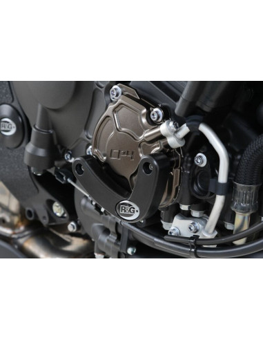 Slider moteur droit R&G RACING noir Yamaha YZF-R1