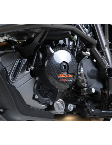Slider moteur gauche R&G RACING carbone KTM 1290 Super Adventure