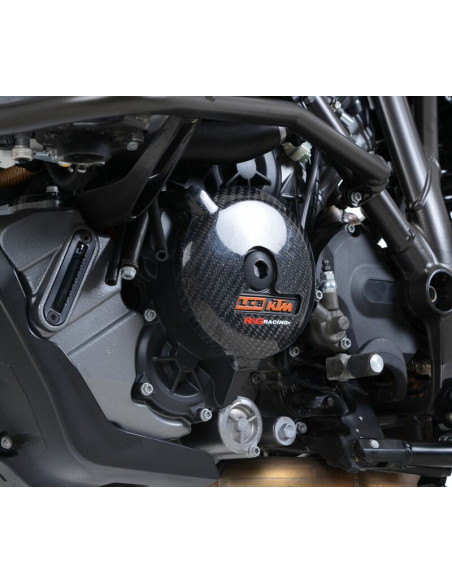 Slider moteur gauche R&G RACING carbone KTM 1290 Super Adventure
