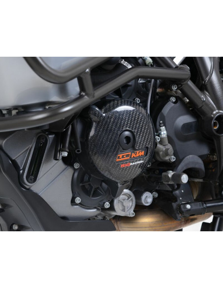 Slider moteur gauche R&G RACING carbone KTM 1290 Super Adventure