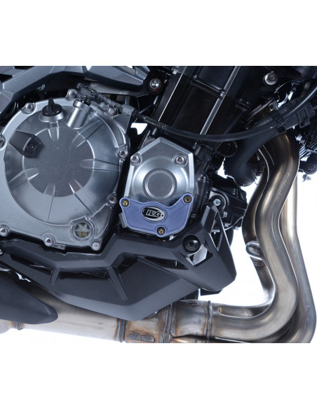 Slider moteur droit R&G RACING noir Kawasaki Z900