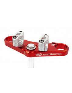 Té de fourche complet S3 Ø38mm rouge Beta fourche origine 2