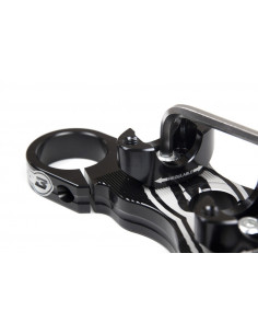 Té de fourche supérieur S3 réglable noir Montesa 4RT 2