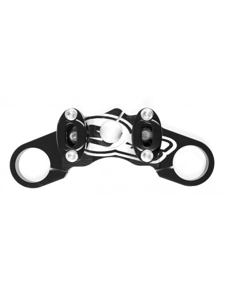 Té de fourche supérieur S3 réglable noir Montesa 4RT