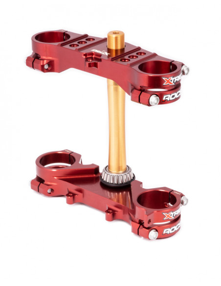 Té de fourche XTRIG Rocs Tech orange offset 25mm