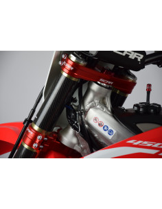 Té de fourche SCAR offset 22mm rouge Honda CRF250/450R 2
