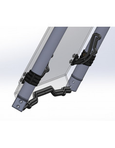 Pare-brise DIRECTION 2 avant complet pliable 1pc RZR Pro XP 2