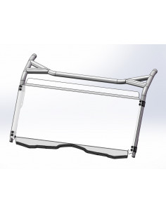 Pare-brise DIRECTION 2 avant complet fixe CFMOTO Uforce 800