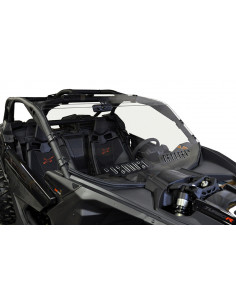 Pare-brise DIRECTION 2 avant double ventilation Can-Am Maverick X3