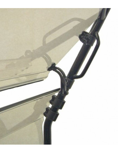 Pare-brise DIRECTION 2 avant complet pliable Polaris Ranger