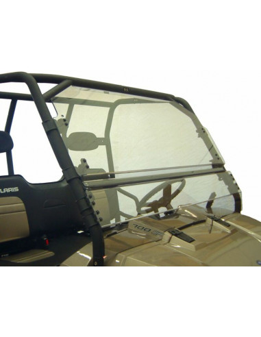 Pare-brise DIRECTION 2 avant complet pliable Polaris Ranger XP