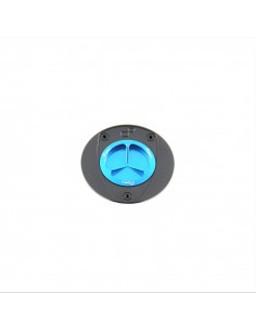 Bouchon de réservoir LIGHTECH aluminium à vis - cobalt