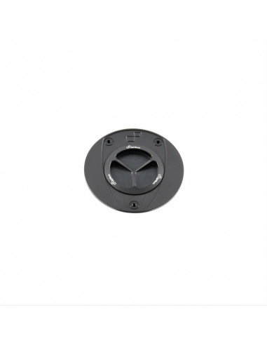 Bouchon de réservoir LIGHTECH aluminium à vis - noir