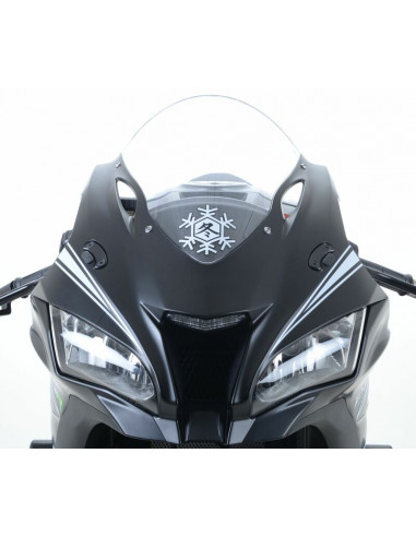 Cache-orifices rétroviseur R&G RACING - noir Kawasaki ZX-10R