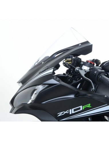 Cache-orifices rétroviseur R&G RACING - noir Kawasaki ZX-10R