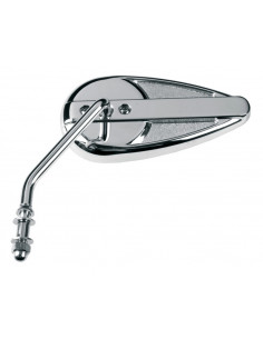 Rétroviseur VICMA goutte d'eau gauche type origine 5/16" - chromé Harley Davidson