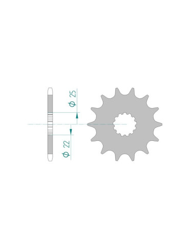 Kit chaine AFAM acier YAMAHA YZ 400 F K pas 520 1998 à 1998