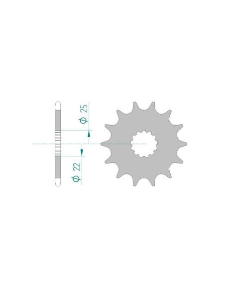 Kit chaine AFAM acier YAMAHA YZ 400 F L pas 520 1999 à 1999